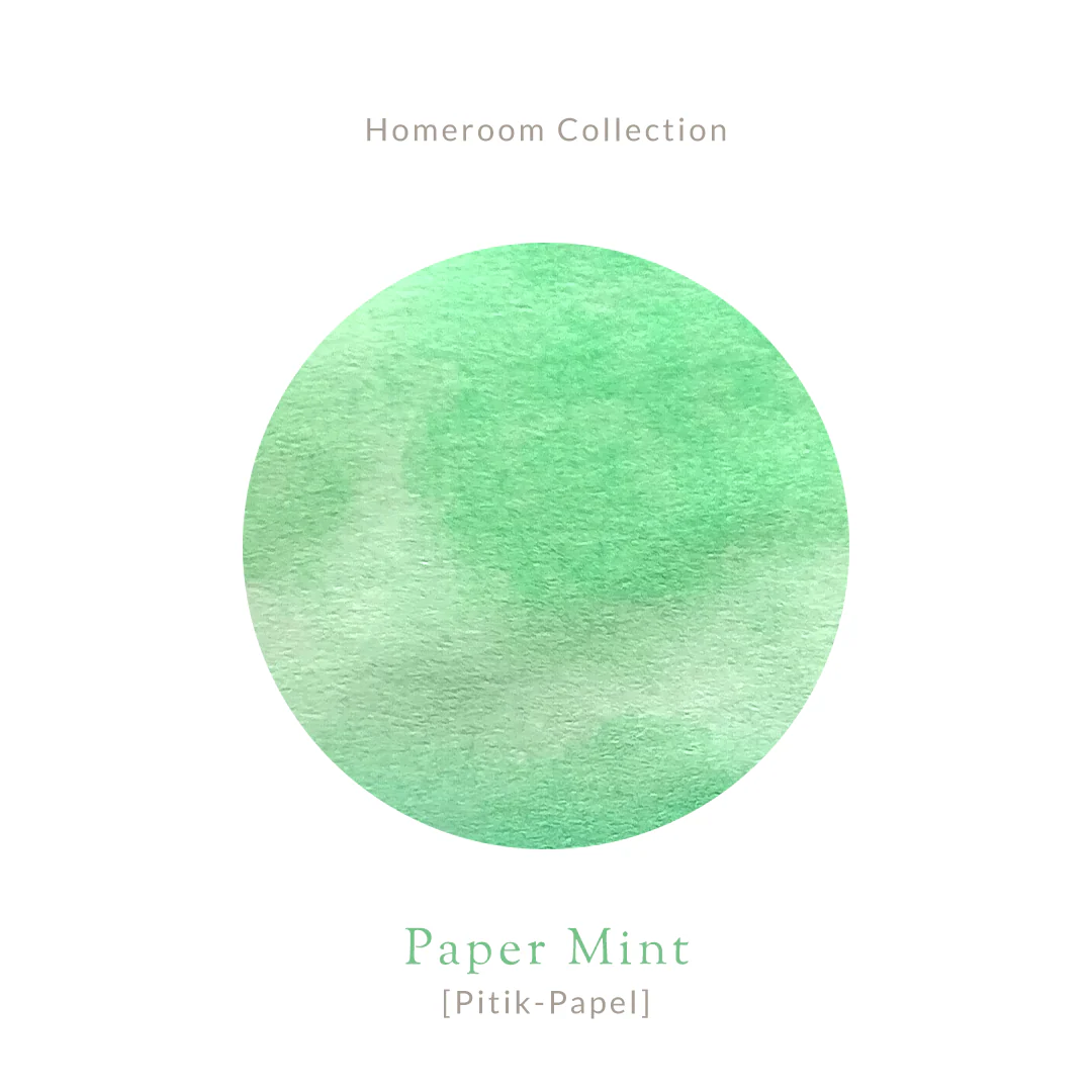 Vinta Inks Homeroom 30ml Bottled Ink - Paper Mint [Pitik-Papel] - Image 2