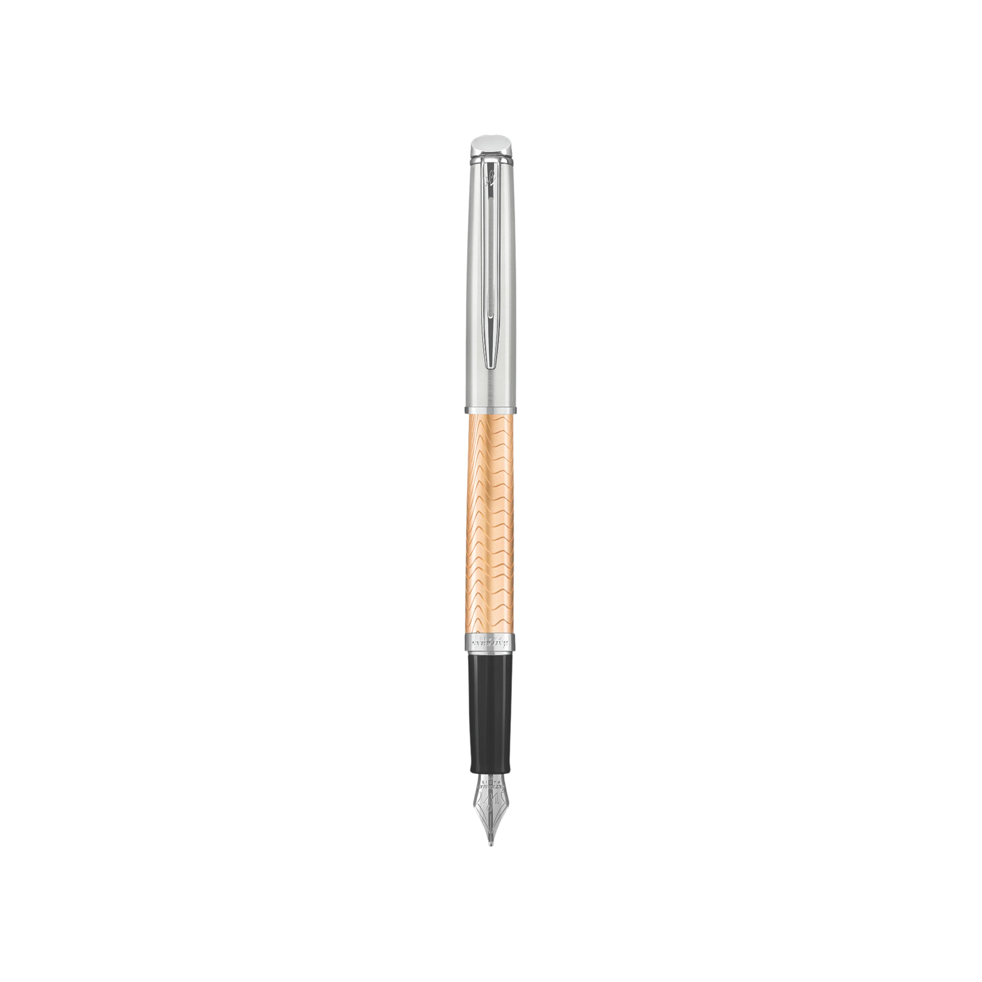 Waterman Hemisphere 18 Deluxe Rose Wave Fountain Pen - Medium - Image 2