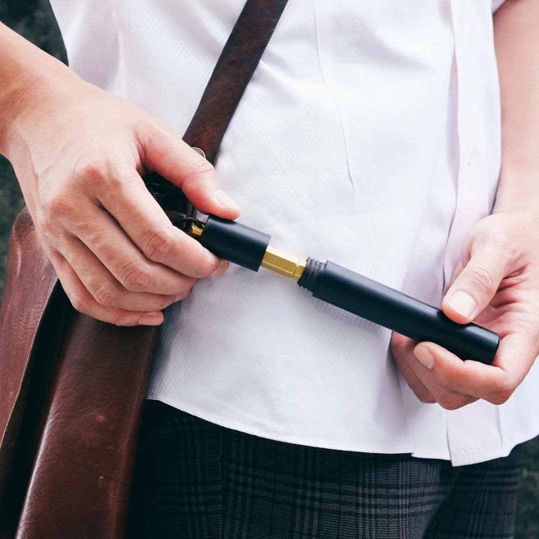 Ystudio Classic Revolve Portable Fountain Pen - Brassing - Image 22