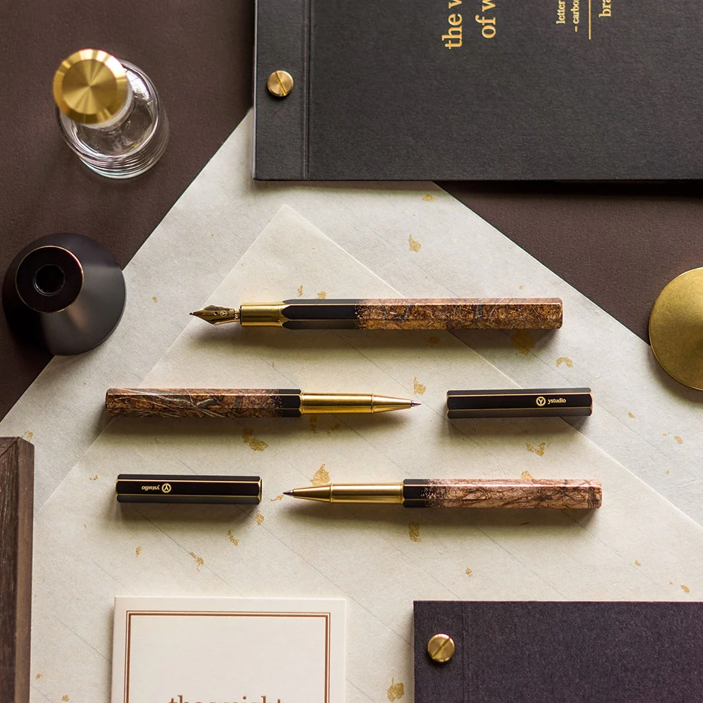 [Pre-Order] Ystudio YAKIHAKU Rollerball Pen (Limited Edition Crafts) - Image 6