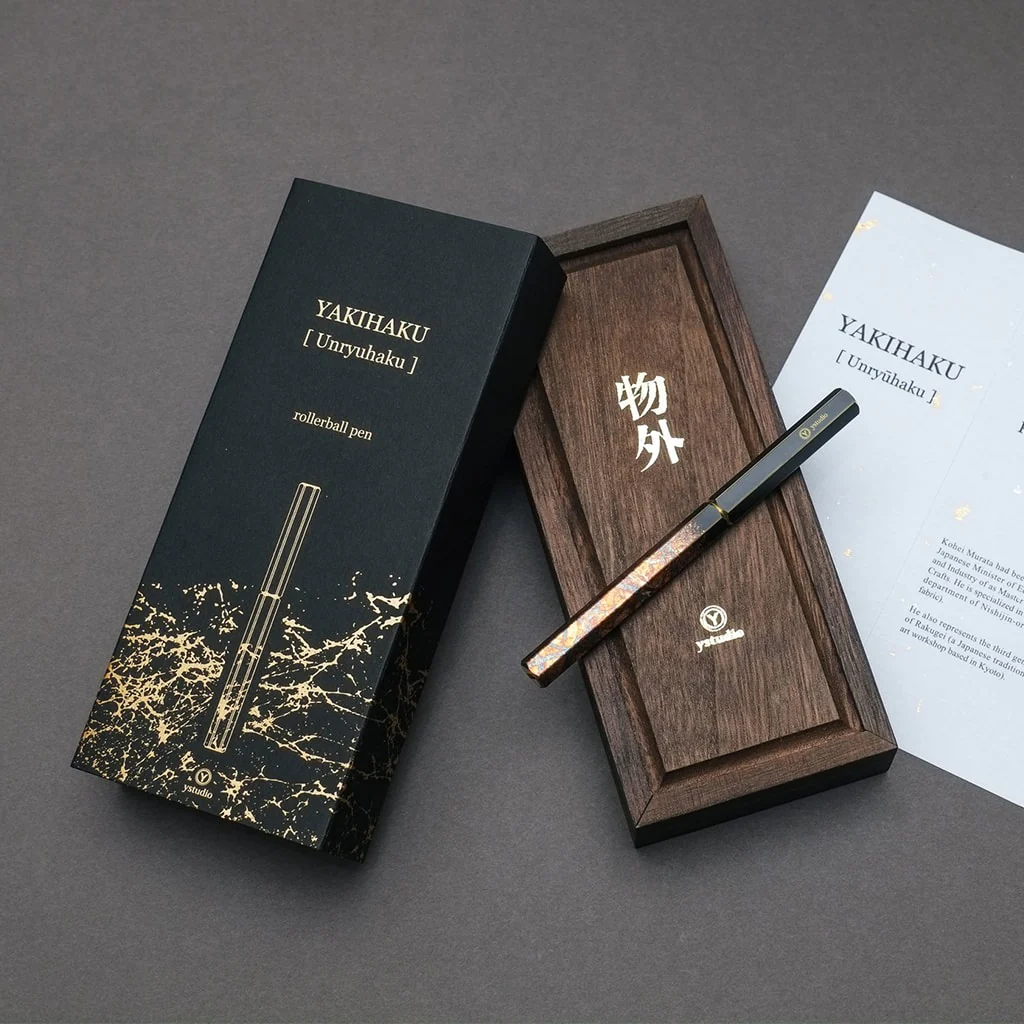 [Pre-Order] Ystudio YAKIHAKU Rollerball Pen (Limited Edition Crafts) - Image 7