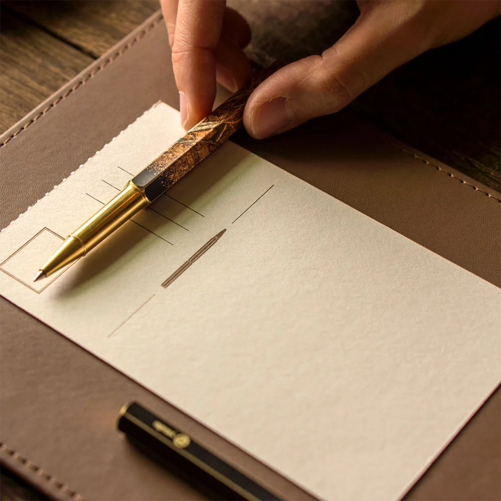 [Pre-Order] Ystudio YAKIHAKU Rollerball Pen (Limited Edition Crafts) - Image 8